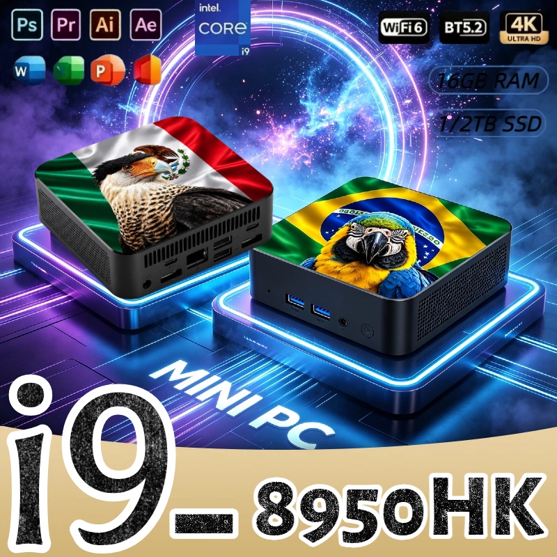 Mini Pc Windows - Mini PC Core i9-8950HK 16 Go