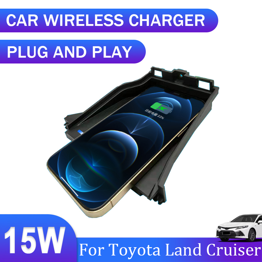 Wireless Phone Charger Pad - Chargeur sans fil QI 15W pour