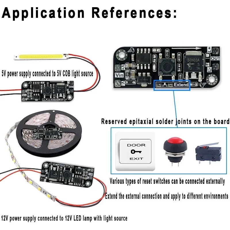 Electronics & Gadgets Starting With V - Module de commutation électronique bistable à