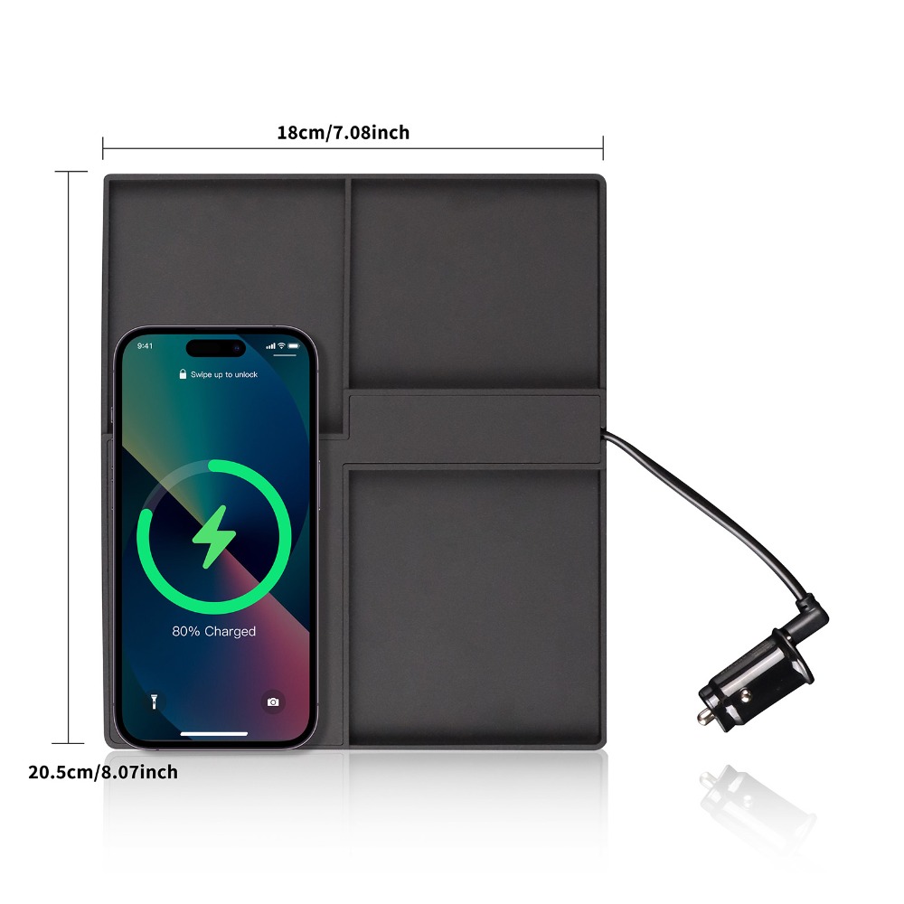 Tapis de chargeur sans fil pou - Wireless Phone Charger Pad avis et prix