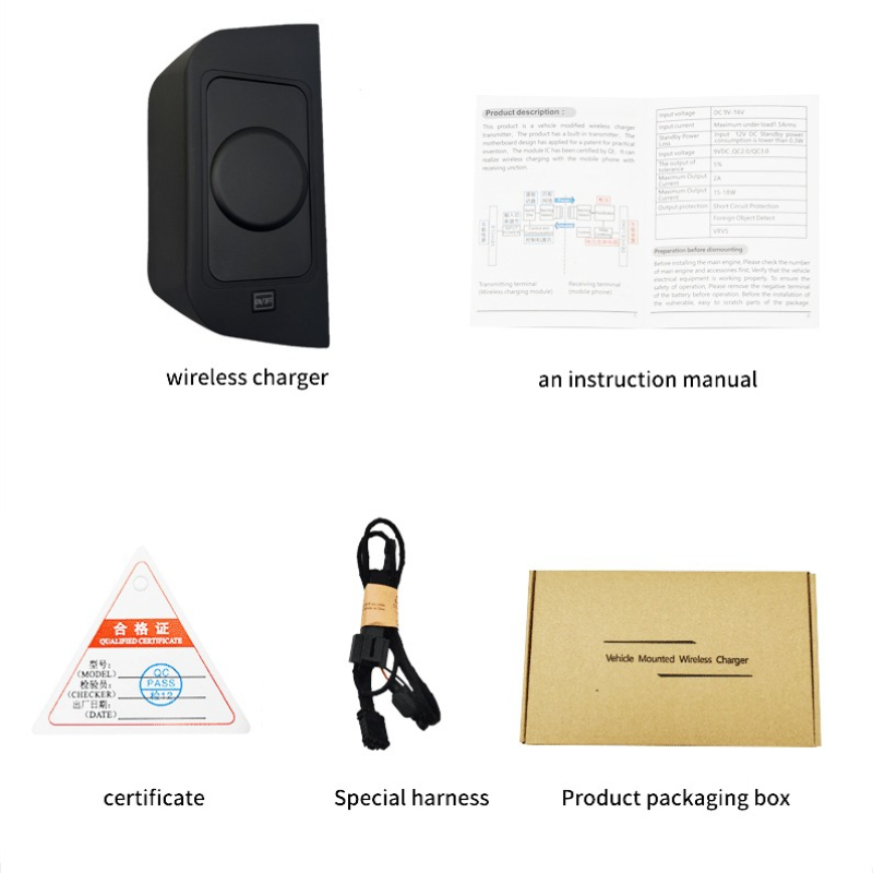 Chargeur sans fil pour Mercede - Wireless Phone Charger Pad avis et prix