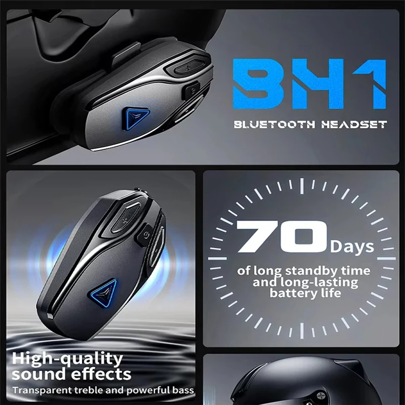 Casque Bluetooth pour moto, po - Bluetooth Speaker Waterproof avis et prix