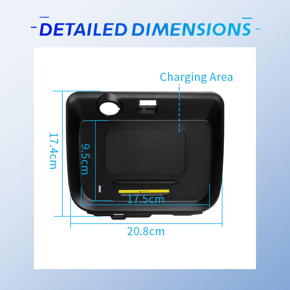 Support de téléphone de voitur - Wireless Phone Charger Pad avis et prix