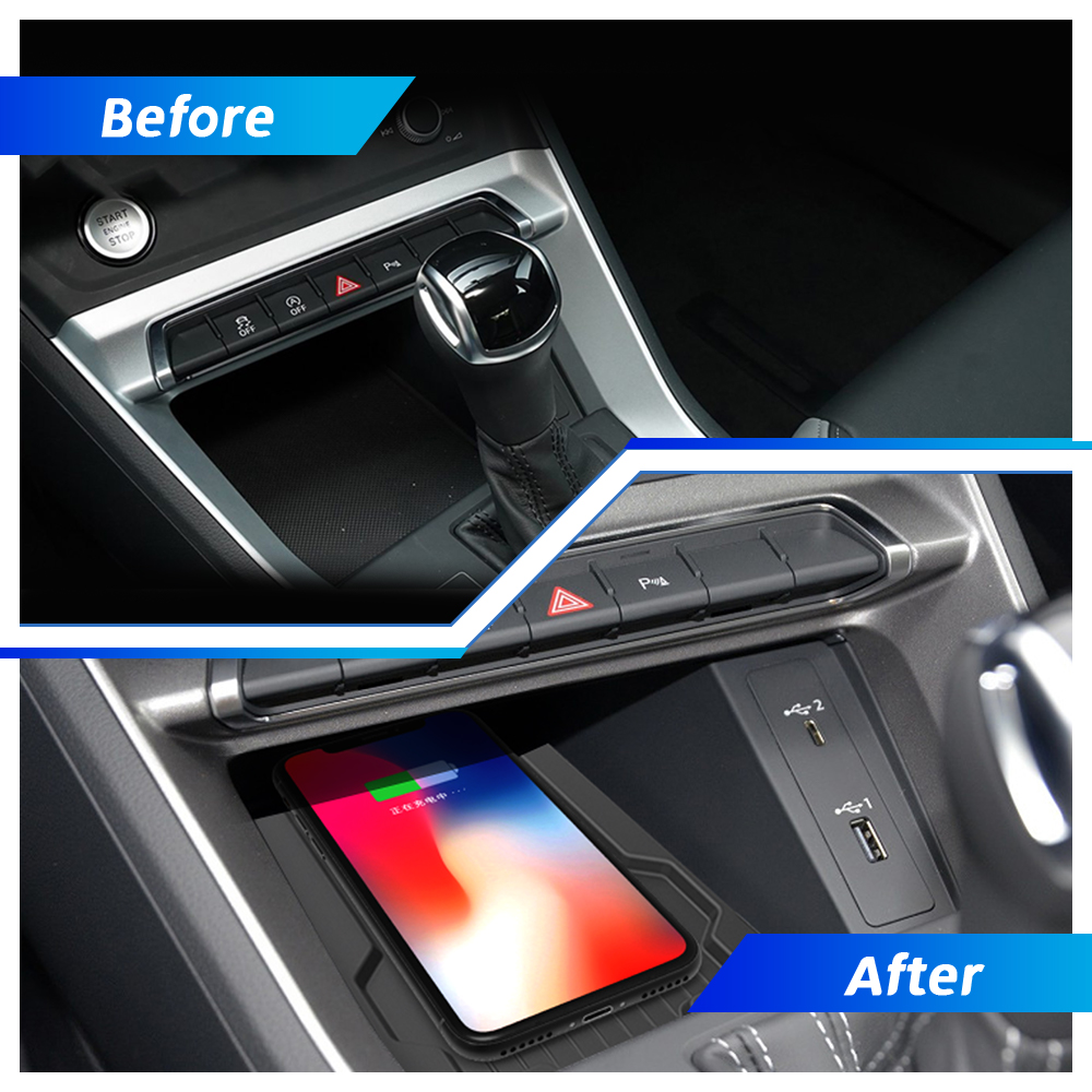 Chargeur de voiture sans fil 1 - Wireless Phone Charger Pad avis et prix