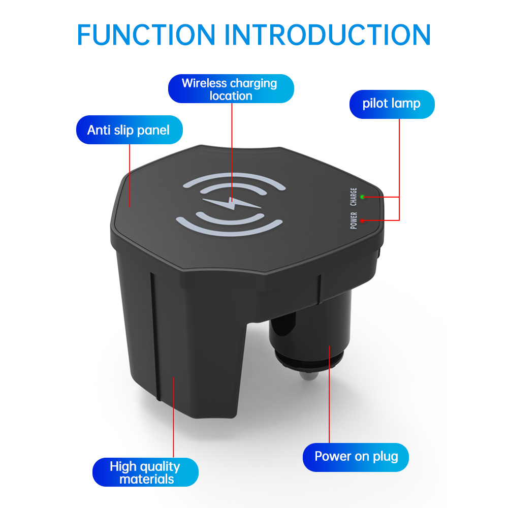 Chargeur sans fil de voiture 1 - Wireless Phone Charger Pad avis et prix